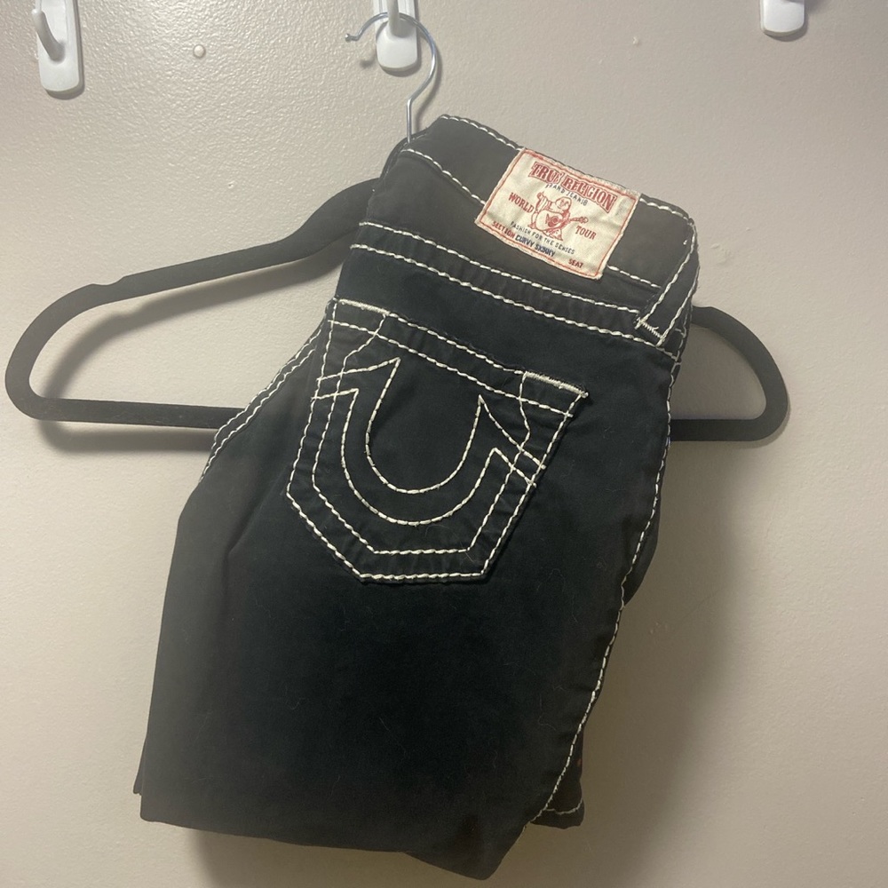 True Religion Designer jeans Curvy Skinny